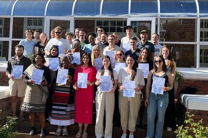 Internationale Erfahrungen im berufsbegleitenden Studium: Aalener Masterstudierende besuchen Partnerhochschule in Südafrika