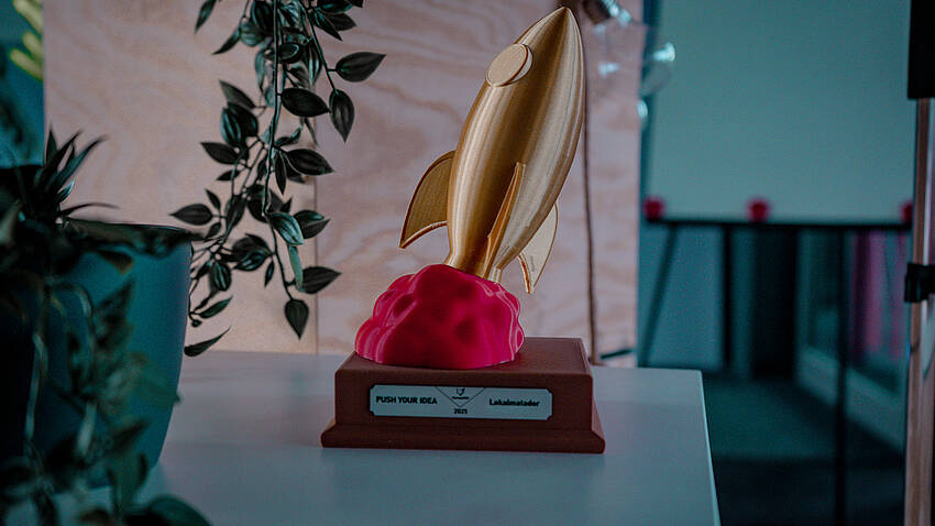 PUSH YOUR IDEA 2025: Finale voller Kreativität und Pioniergeist in der Centus Arena in Aalen