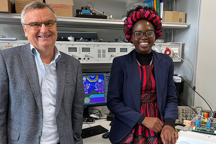 Ester Hamatwi Namibia und Prof. Dr. Heinrich Steinhart