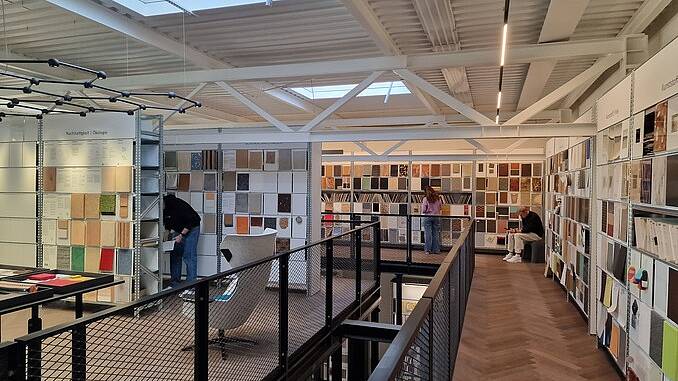 Exkursion zur Materialbank Stuttgart 