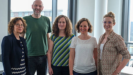 Team des Projektes „GIGG - Gig- und Crowdwork gesundheitsförderlich gestalten“ an der TU Chemnitz.