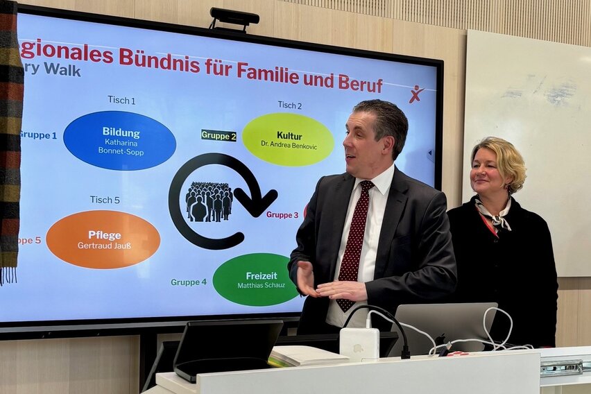 Strategietag des Regionalen Bündnisses für Familie Ostwürttemberg im WIN-Gebäude begangen