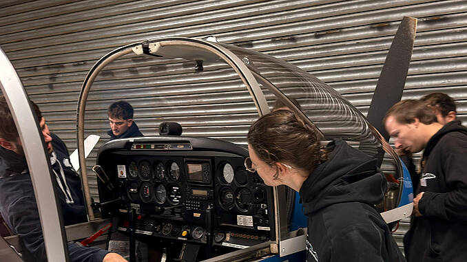 Technik zum Anfassen: Maschinenbau trifft Flugsport