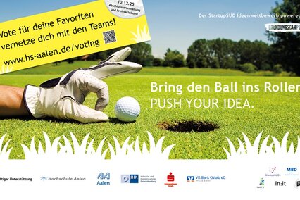 Votingphase bei PUSH YOUR IDEA 2025 gestartet