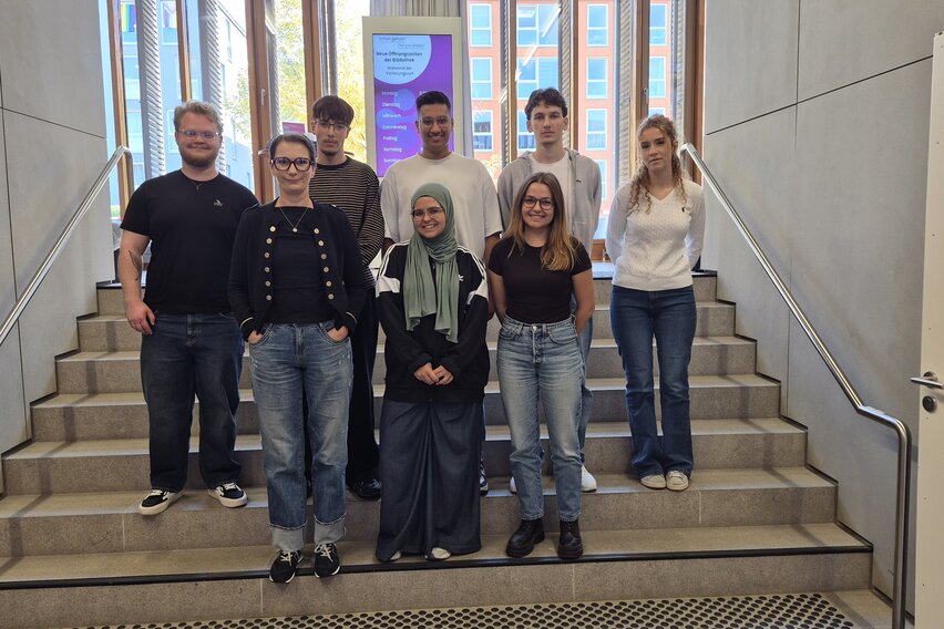 Neues Hiwi-Team zum Wintersemester 2026/27