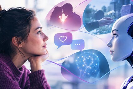KI spielt für viele Menschen auf in Fragen der Liebe, Tod und Empathie eine immer wichtigere Rolle.