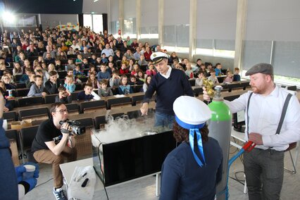 Children's University with Prof. Dr. Gerhard Schneider at the State Garden Show in Ellwangen