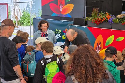 Kinder-Uni der Hochschule Aalen auf der Landesgartenschau Ellwangen: Materialwissenschaft zum Mitmachen