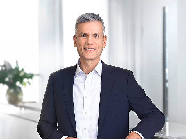 Andreas Pecher in seinem Büro