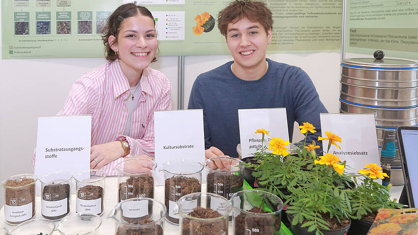 Die Gewinner im Fachbereich Biologie beim Landeswettbewerb Jugend forscht