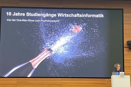 Wirtschaftsinformatiker begehen zehnjähriges Jubiläum