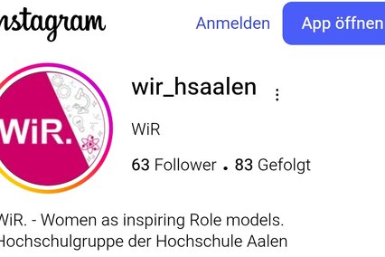 WiR. now also on Instagram