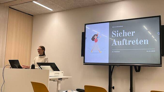 Workshop mit wertvollen Impulsen für sicheres Auftreten in Alltag und Beruf