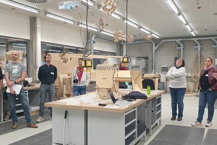 Technisches Design und Makerspace begeistern beim Gallery Walk im explorhino Science Center