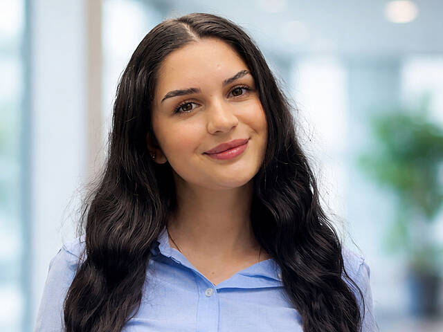 Portrait von Ilayda Tercan, Bachelorstudentin, IBW