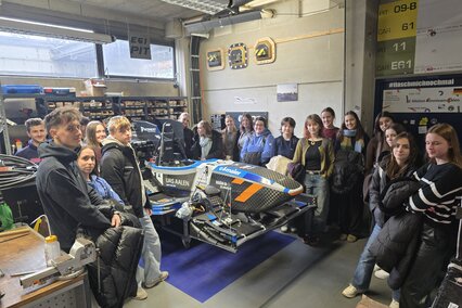 Werkstatt des E-Motion Rennteams