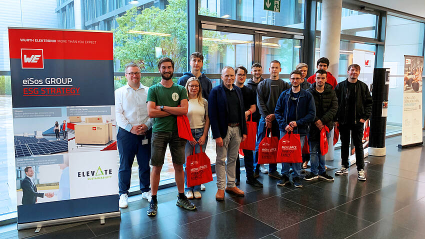 Elektrotechnik Studierende besuchen das Unternehmen Würth