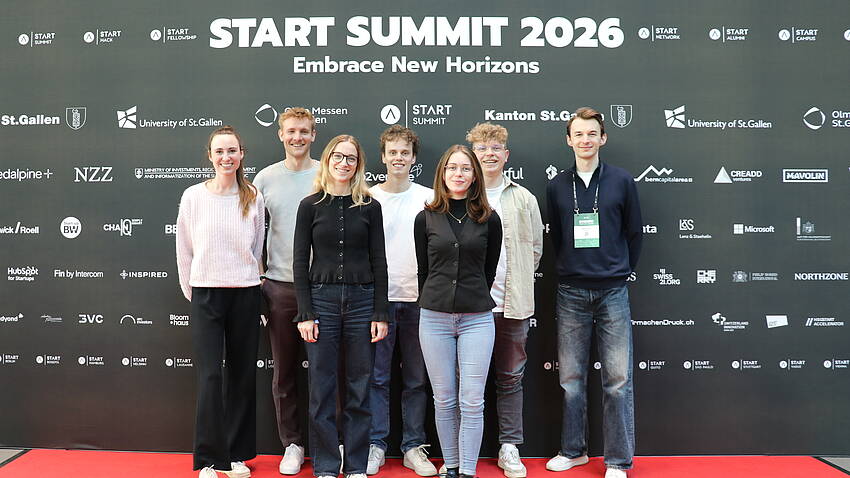 MBD-Studierende beim START Summit in St. Gallen