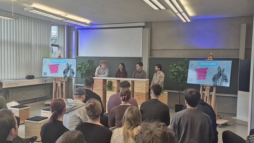 Gründer:innen inspirieren mit ihren Erfahrungen – Rückblick auf den Gründer-Talk an der Hochschule Aalen