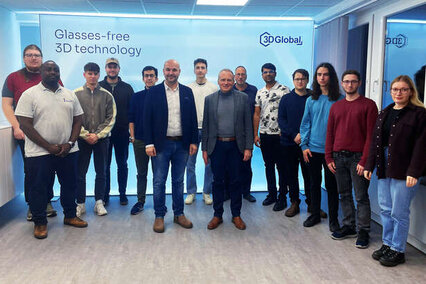 Enge Verbindung zwischen Hochschule Aalen und 3D Global