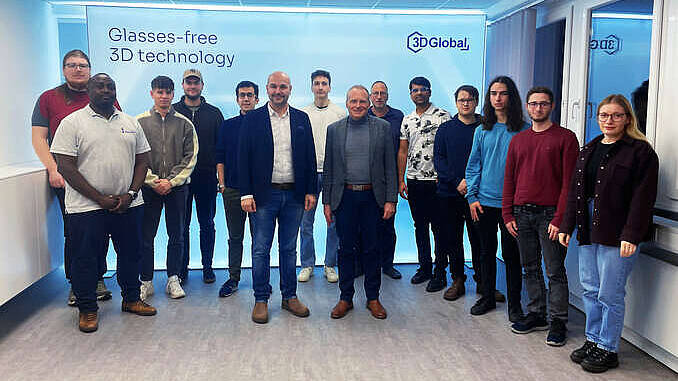 Enge Verbindung zwischen Hochschule Aalen und 3D Global