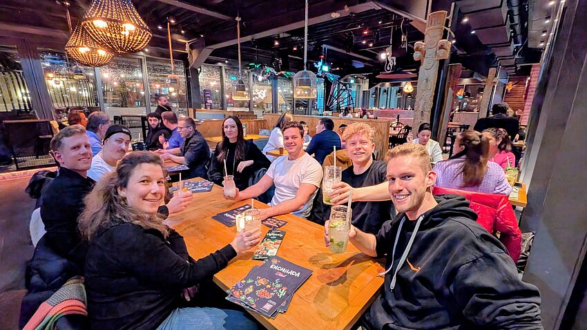 Der Gründungscampus Community Stammtisch hat im Enchilada stattgefunden