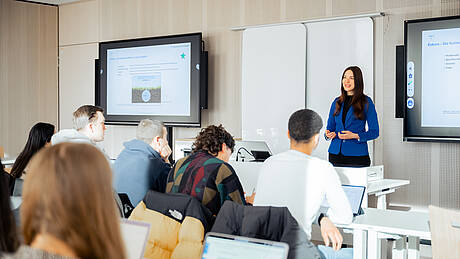 Vorlesung im Studiengang Business Sustainability and Leadership