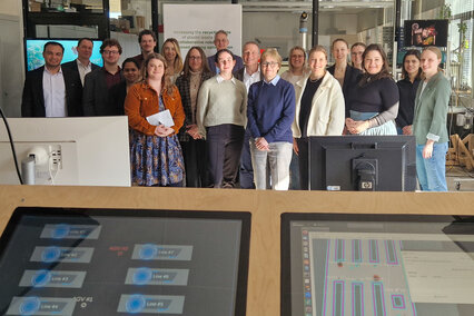 Wissenschaftsministerium besucht KI-Werkstatt Mittelstand an der Hochschule Aalen