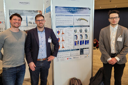 Bild zeigt Dr.-Ing. Christof Ocker, Felix Czwielong und Julian Benz