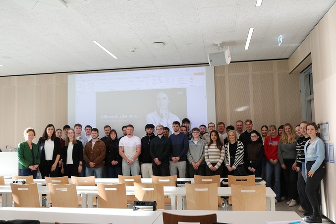 Gastvortrag der WTS Deutschland zu Recruiting und LinkedIn an der Hochschule Aalen