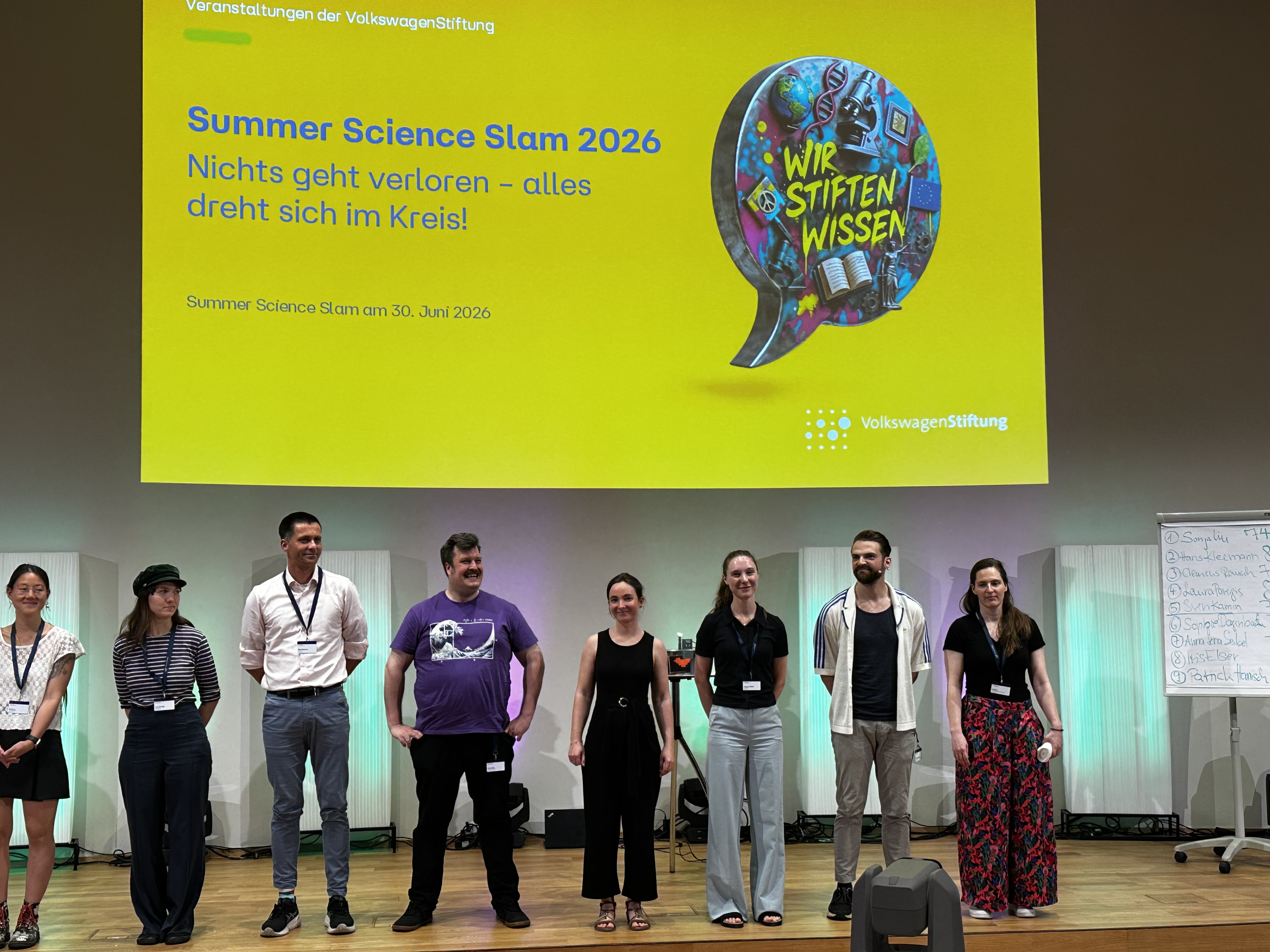 260707_Anna Lena Seibel gewinnt 3. Platz beim Science Slam der VolkswagenStiftung