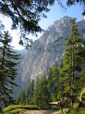 Foto: Feldformation im Karwendelgebirge