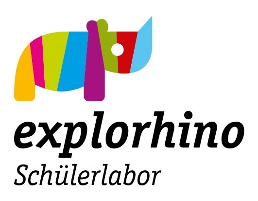 Logo: explorhino Schülerlabor