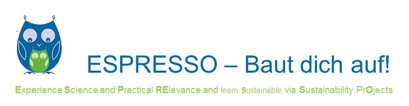 Logo: ESPRESSO - Baut dich auf!