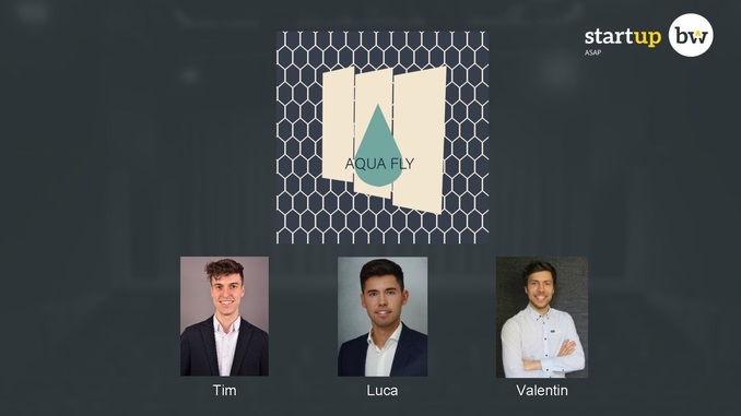 Foto: Start-up BW ASAP Gewinnerteam Aquafly
