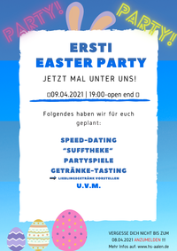 Flyer: Ersti Easter Party