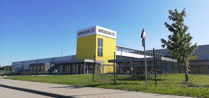Das Amazon Logistikzentrum in Graben bei Augsburg/München © Foto: Amazon