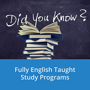 Fully English Taught Study Programs