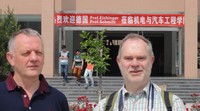 Foto: Zwei Professoren in China